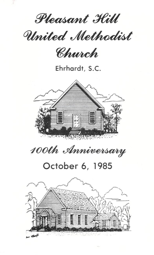 Pleasant Hill UMC Booklet Title Page
