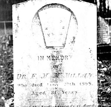 Dr. Francis Marion McMillan grave