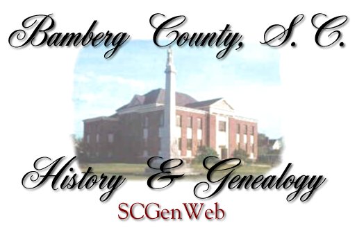 Bamberg County SC Genealogy and History