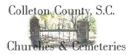 Colleton County SC Churches & Cemeteries