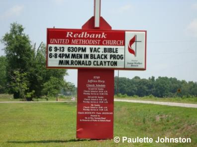 Redbank Sign