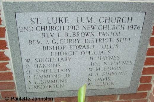 St. Luke UMC Sign