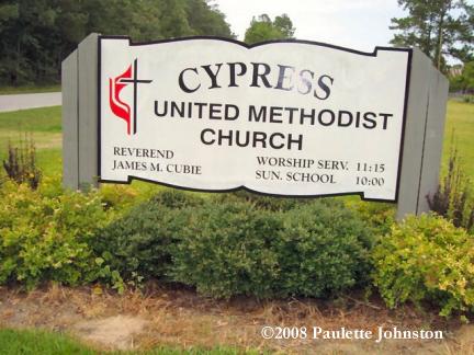 Cypress Sign