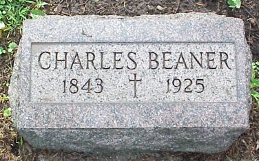 Charles F. Beaner Tombstone
                  Photo