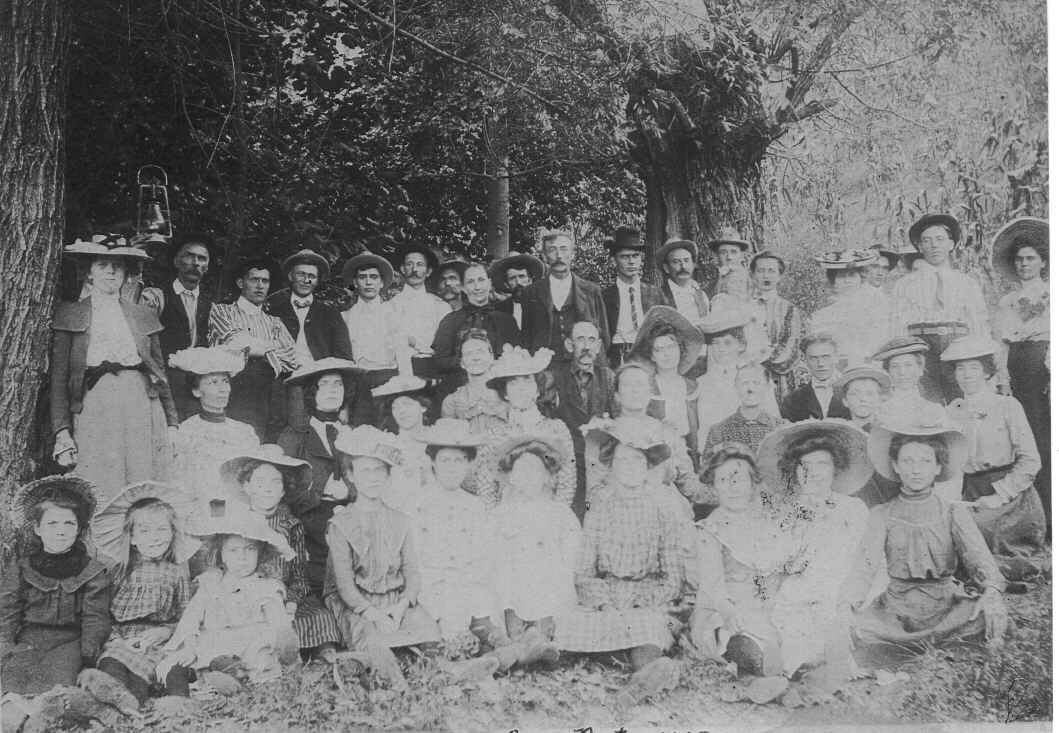 Large group Greene County TN early 1900s