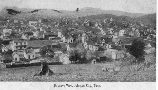 Johnson City TN Tennessee Vintage Postcard