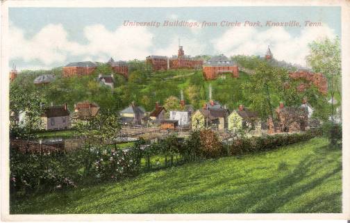 Knoxville TN vintage postcard