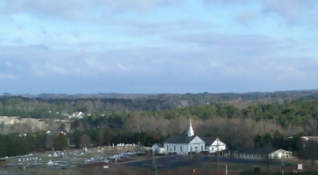 Fairview Presbyterian Church Bird's Eye
                        View