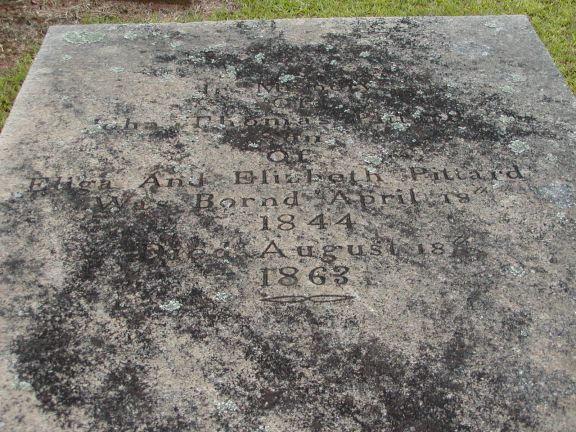 John Thomas Pittard grave