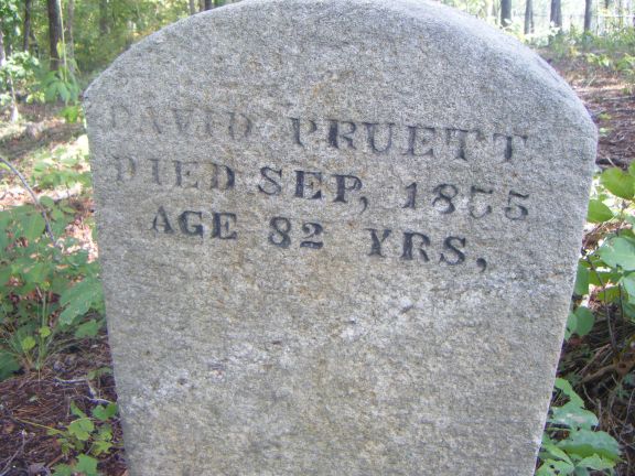 David Pruett Grave