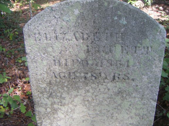 Elizabeth Pruett Grave