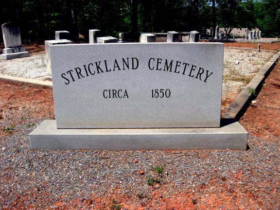 Strickland Cemetery Photo