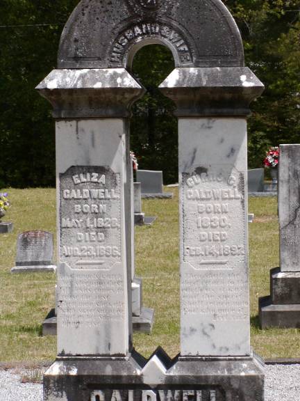 Caldwell Tombstone