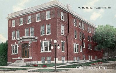 Y.M.C.A Naperville Digitally Colored Image