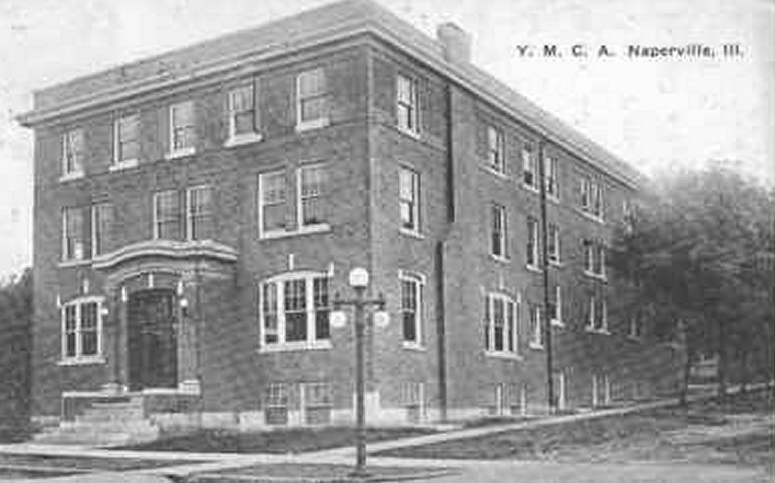 YMCA Naperville Illinois Vintage Postcard