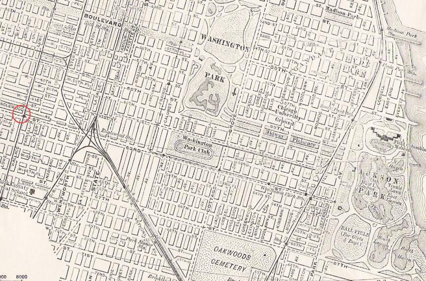 Englewood, Hyde Park Map