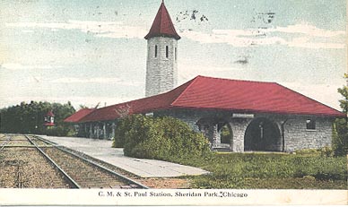 C. M. & St. Paul Station, Sheridan Park