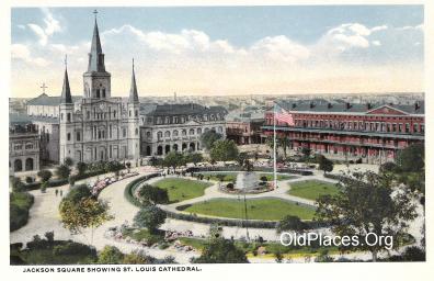 Jackson Square St Louis Cathedral New Orleans