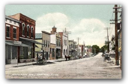 Naperville Illinois Vintage Postcard Images